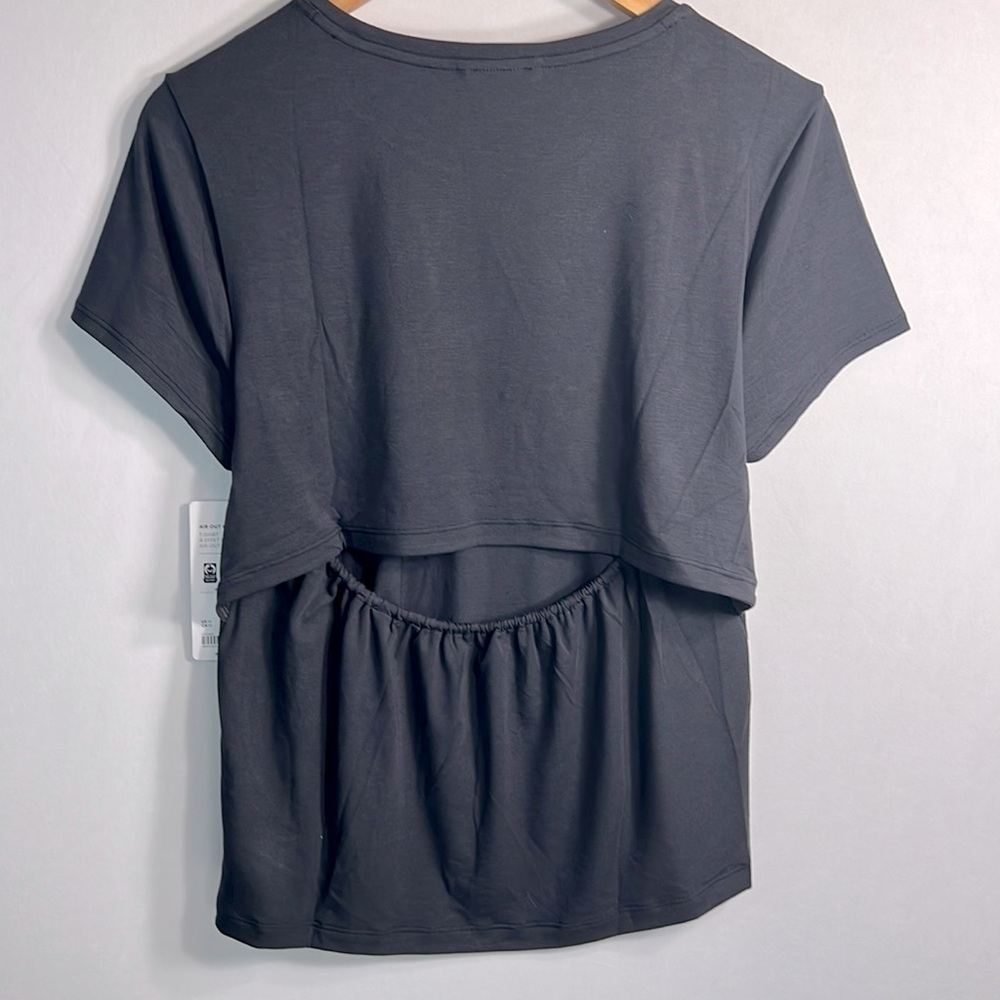 Athleta Air Out Cinch Tee size M NWT - Picture 6 of 7